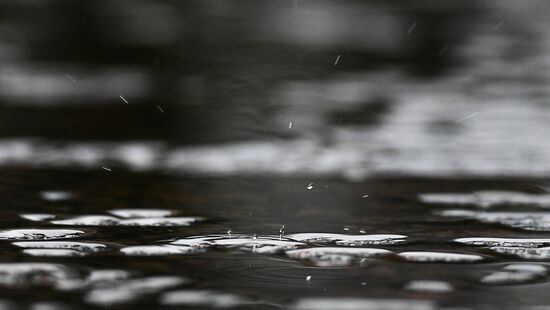 Rain in Moscow