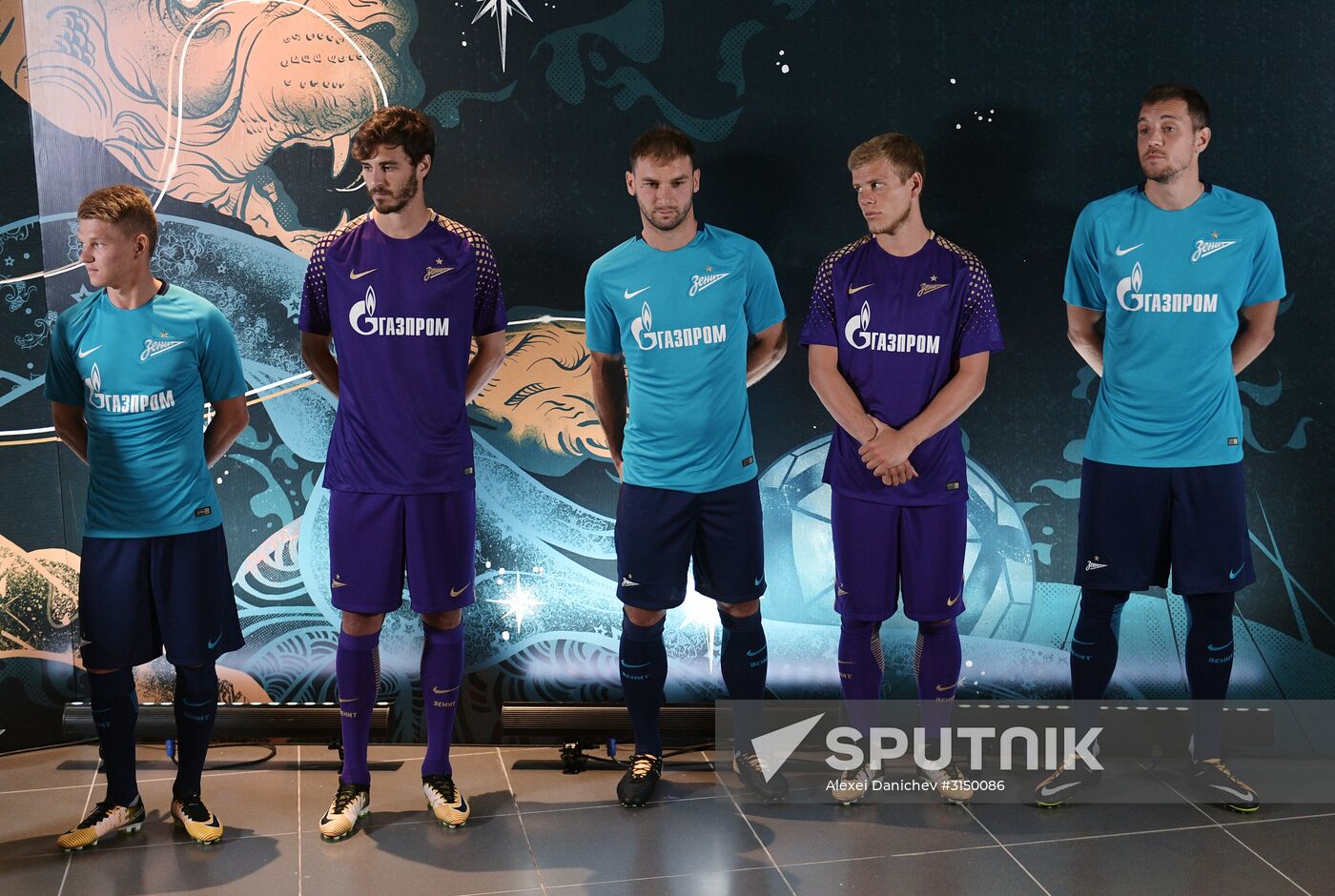 Presentation of new uniform of FC Zenit