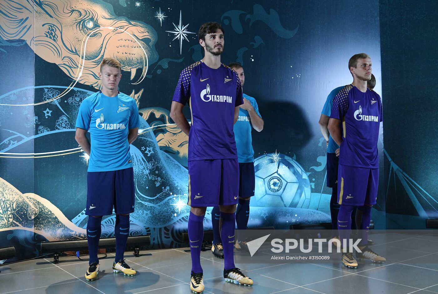 Presentation of new uniform of FC Zenit