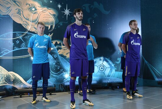 Presentation of new uniform of FC Zenit