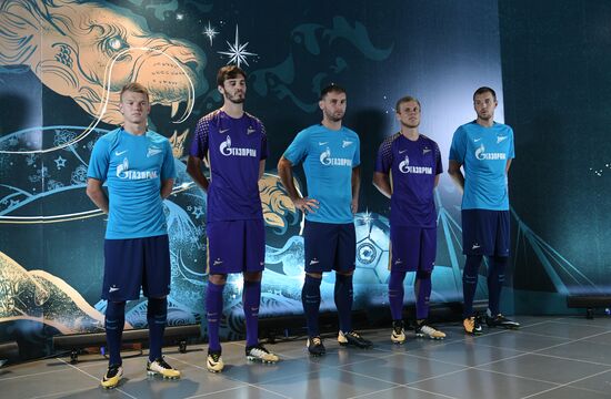 Presentation of new uniform of FC Zenit