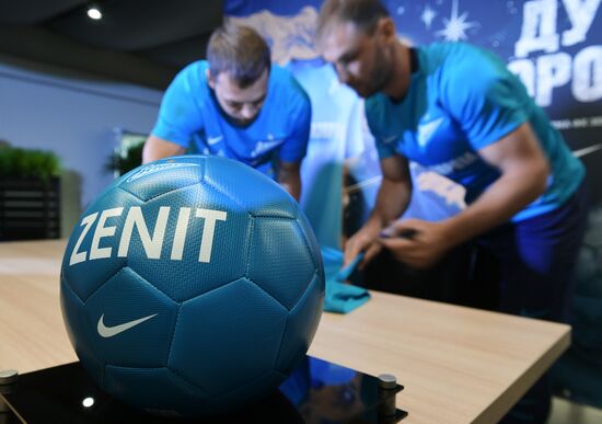 Presentation of new uniform of FC Zenit