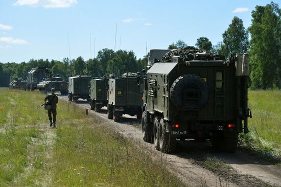 Special tactical drill in Chelyabinsk Region