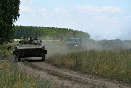 Special tactical drill in Chelyabinsk Region