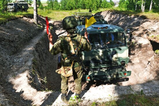 Special tactical drill in Chelyabinsk Region