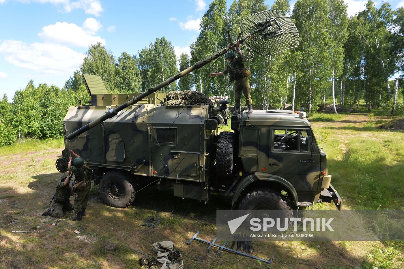 Special tactical drills in Chelyabinsk Region
