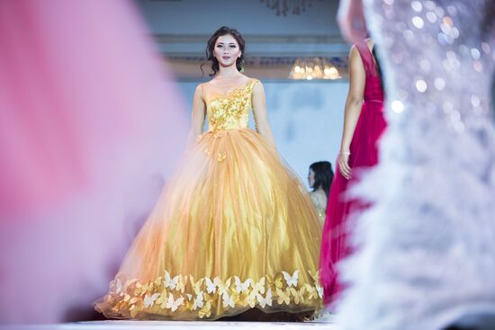 Beauty of Kyrgyzstan beauty pageant in Bishkek