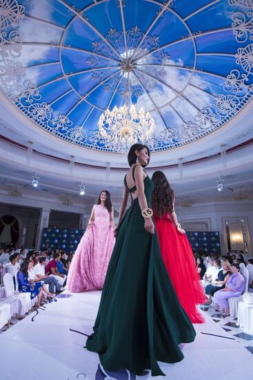 Beauty of Kyrgyzstan beauty pageant in Bishkek