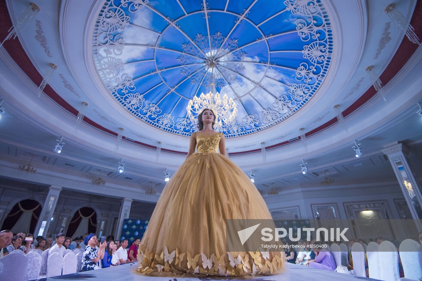 Beauty of Kyrgyzstan beauty pageant in Bishkek