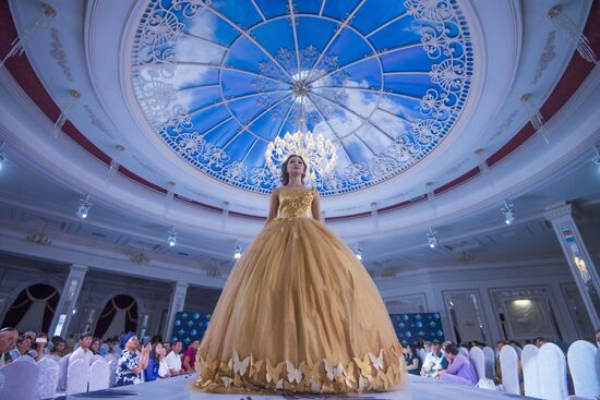 Beauty of Kyrgyzstan beauty pageant in Bishkek