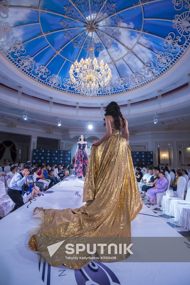 Beauty of Kyrgyzstan beauty pageant in Bishkek