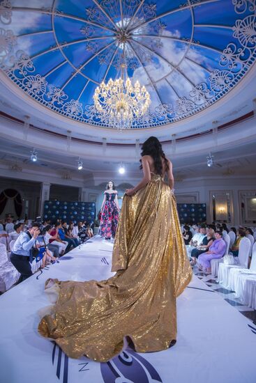 Beauty of Kyrgyzstan beauty pageant in Bishkek