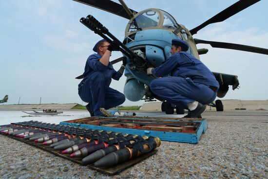 Tactical flight training in Primorye Territory