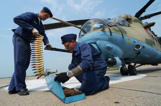 Tactical flight training in Primorye Territory