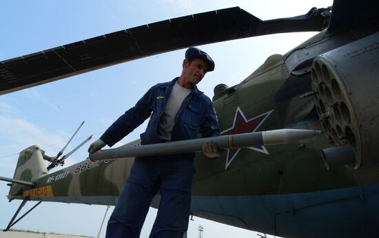 Tactical flight training in Primorye Territory