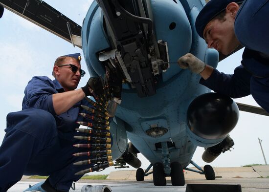 Tactical flight training in Primorye Territory