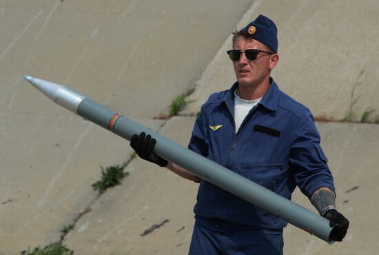 Tactical flight training in Primorye Territory