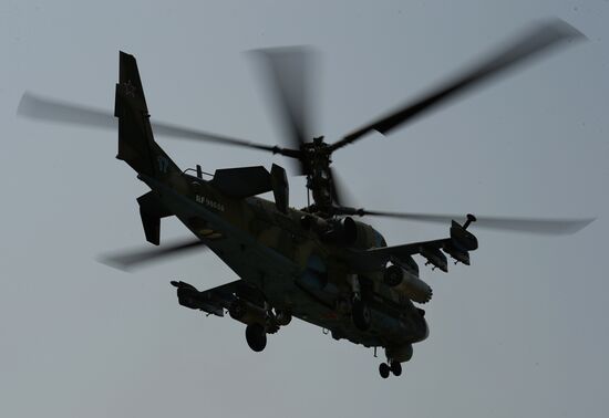 Tactical flight training in Primorye Territory