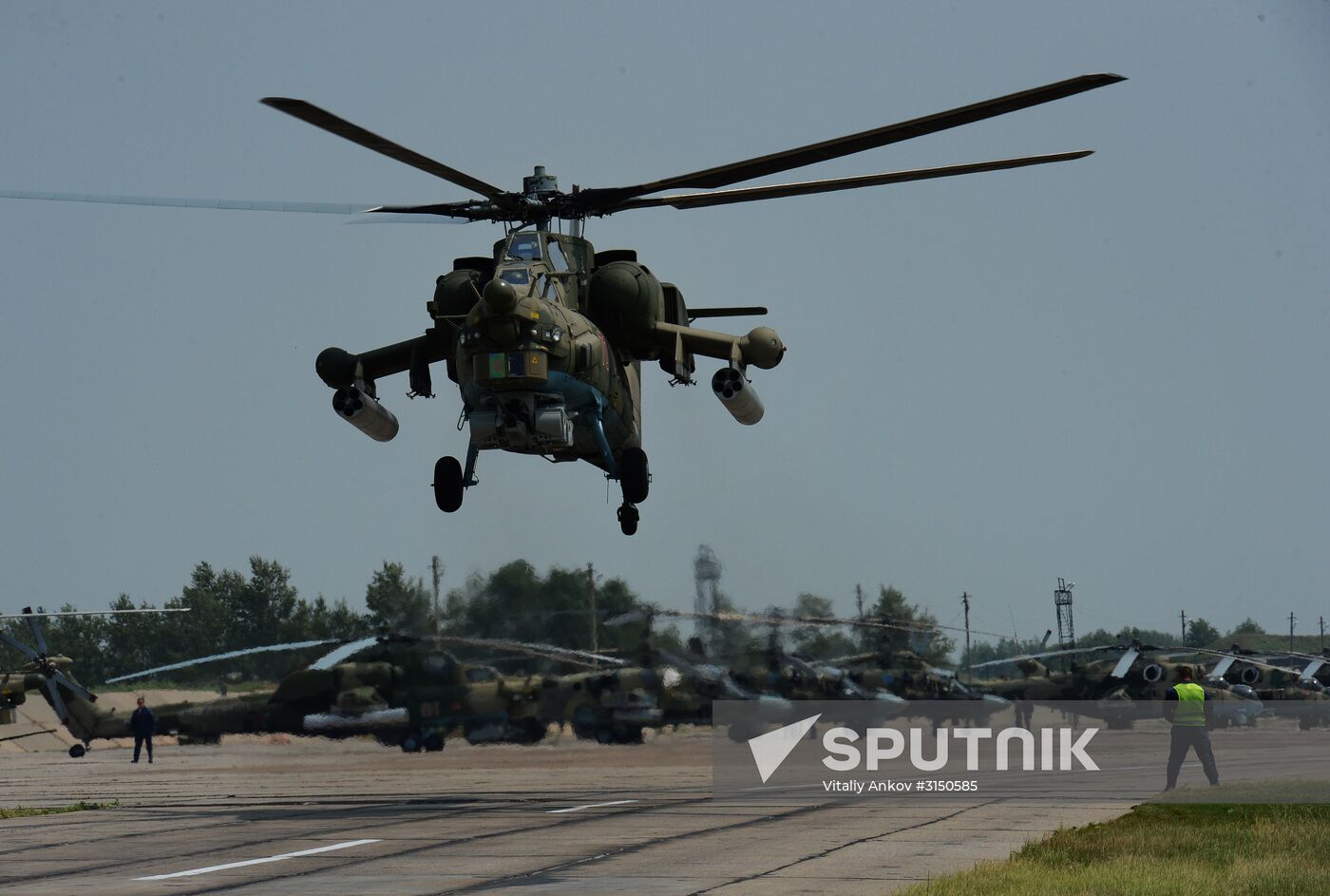 Tactical flight training in Primorye Territory