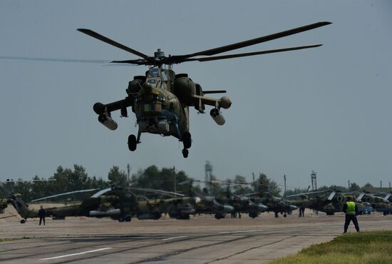 Tactical flight training in Primorye Territory