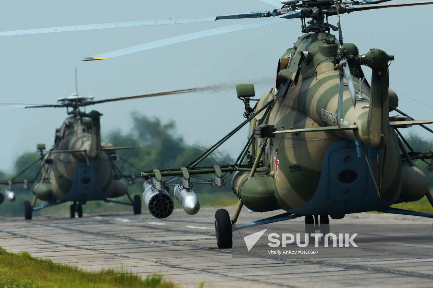Tactical flight training in Primorye Territory