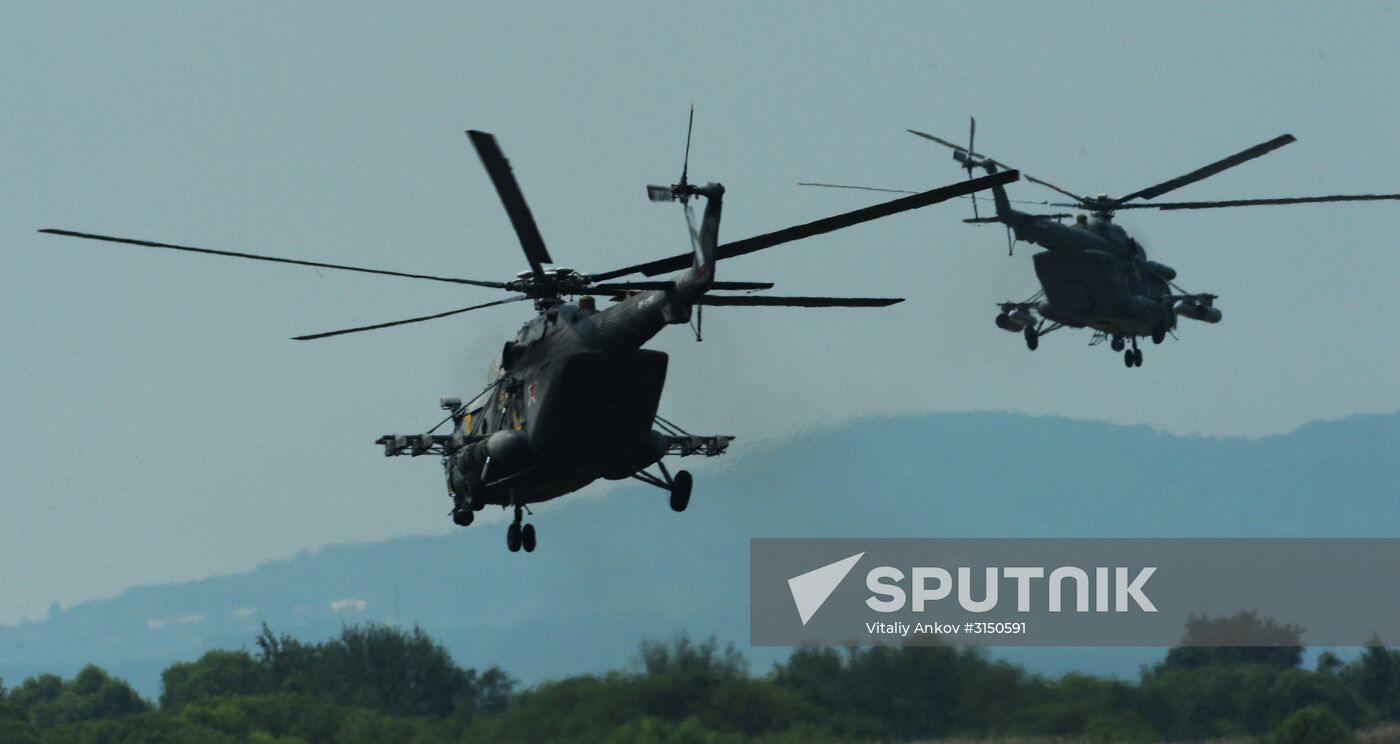 Tactical flight training in Primorye Territory
