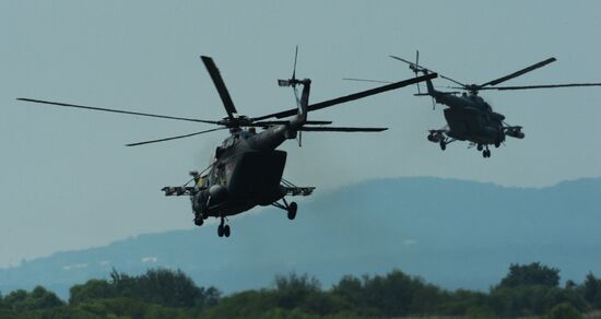 Tactical flight training in Primorye Territory