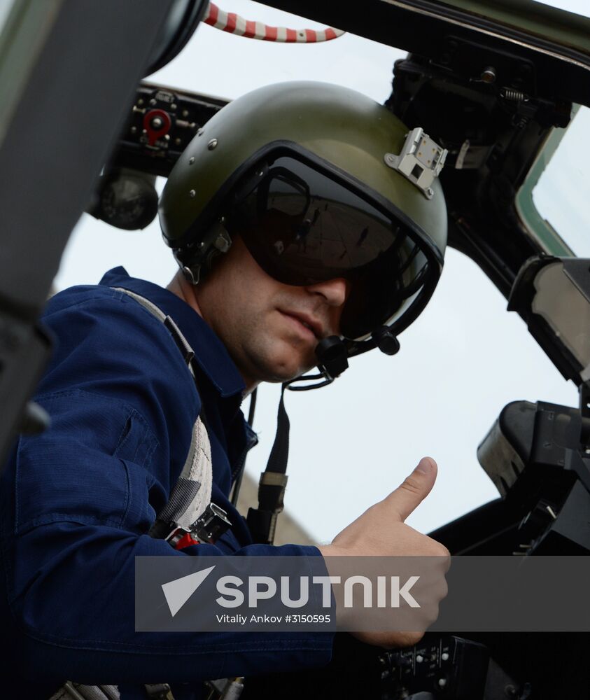 Tactical flight training in Primorye Territory