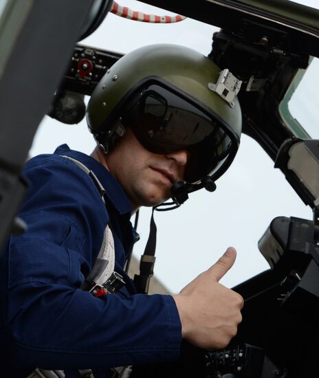 Tactical flight training in Primorye Territory