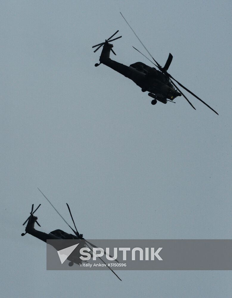 Tactical flight training in Primorye Territory