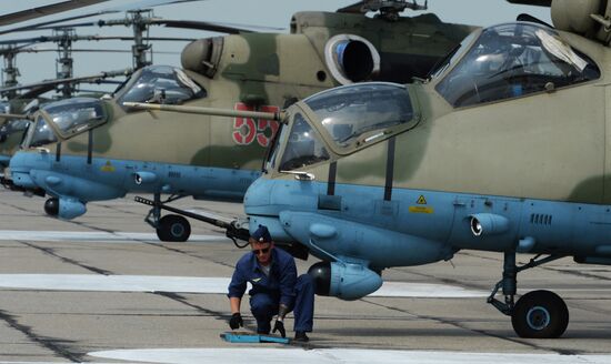 Tactical flight training in Primorye Territory