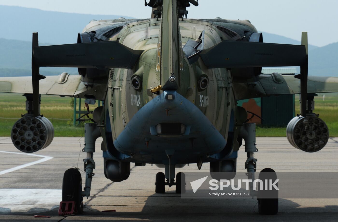 Tactical flight training in Primorye Territory