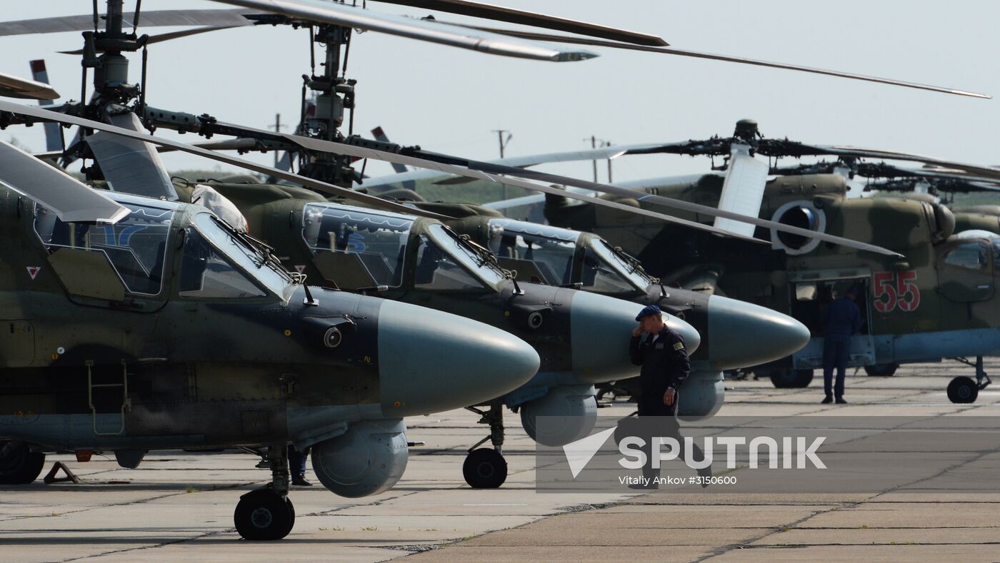 Tactical flight training in Primorye Territory