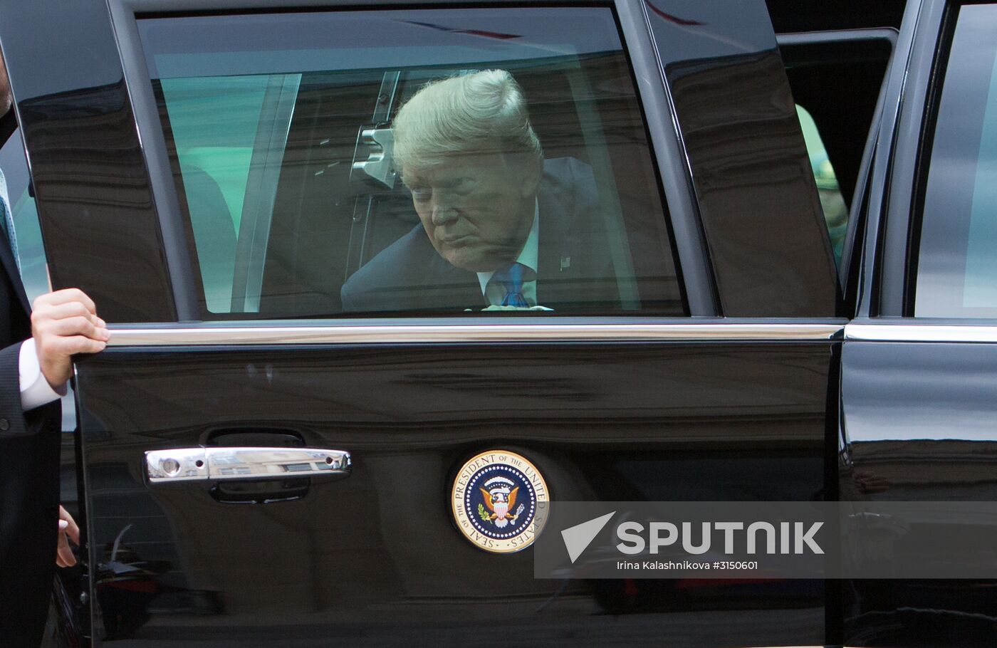 US President Donald Trump's visit to Paris