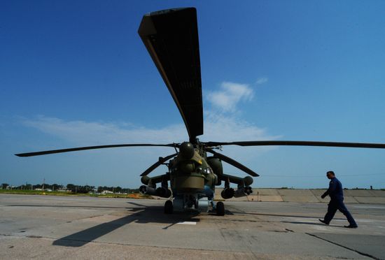 Tactical flight training in Primorye Territory