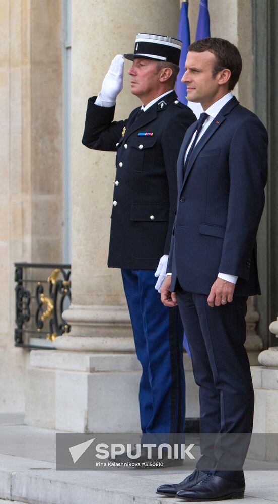 US President Donald Trump's visit to Paris