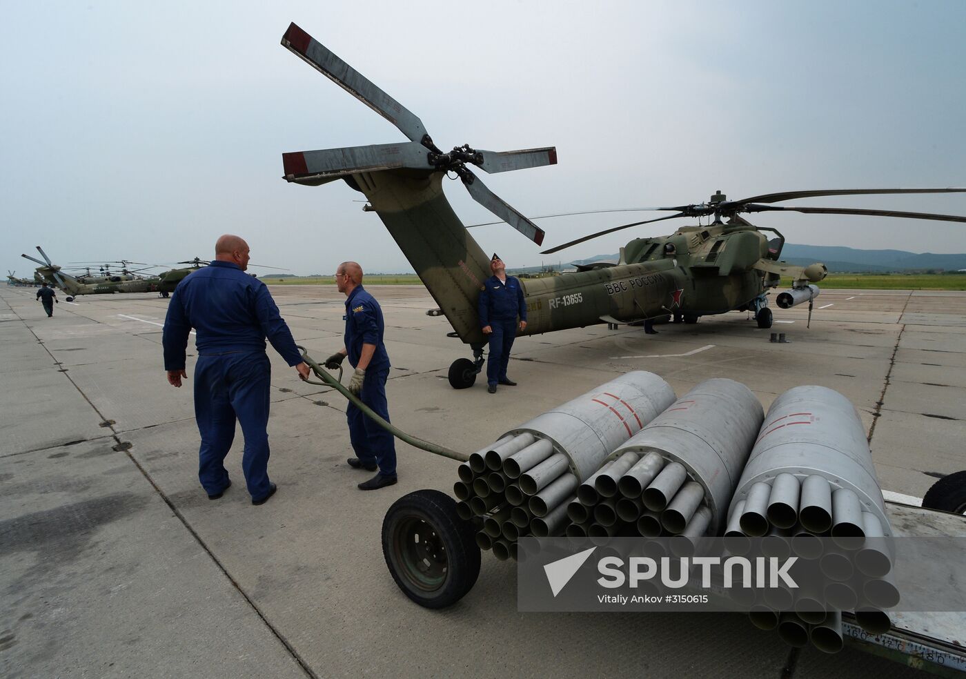 Tactical flight training in Primorye Territory