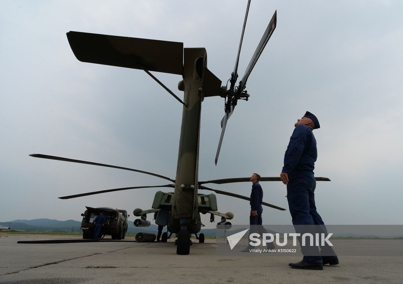 Tactical flight training in Primorye Territory
