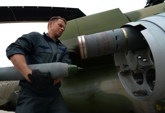Tactical flight training in Primorye Territory