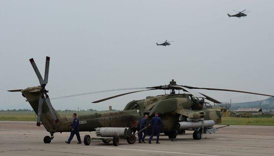 Tactical flight training in Primorye Territory