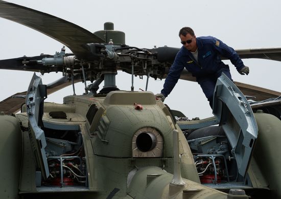 Tactical flight training in Primorye Territory