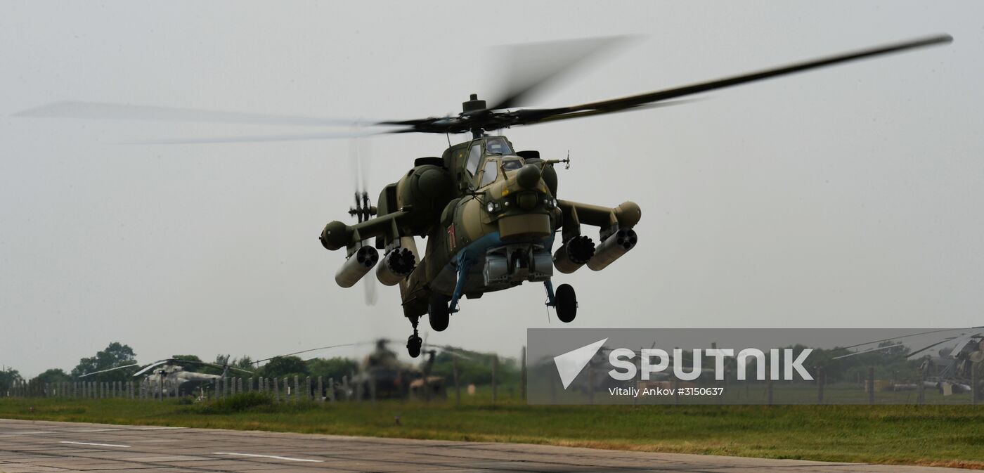 Tactical flight training in Primorye Territory