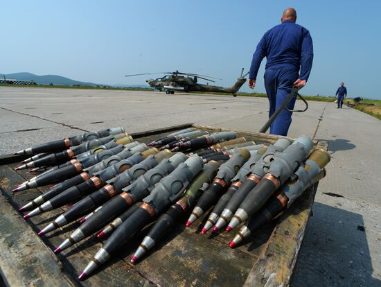 Tactical flight training in Primorye Territory