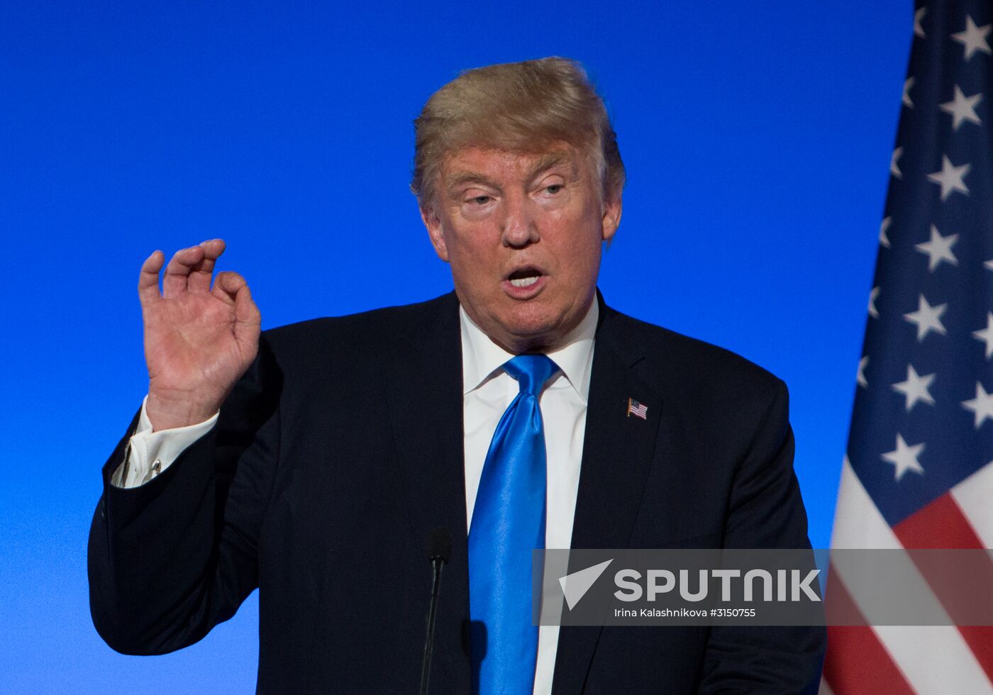 US President Donald Trump's visit to Paris