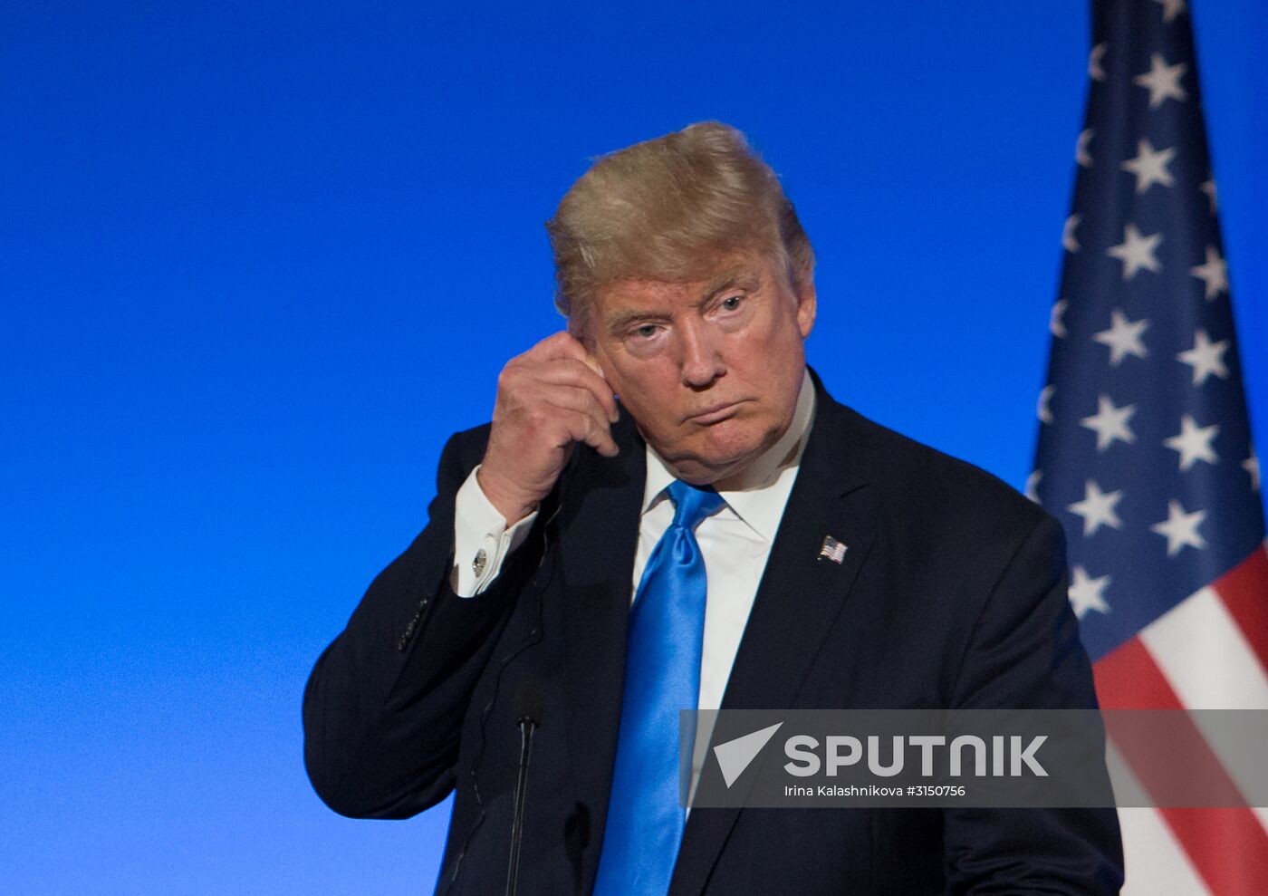 US President Donald Trump's visit to Paris