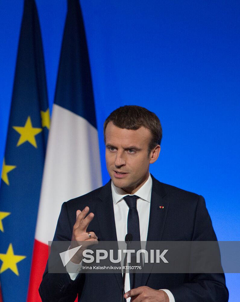 US President Donald Trump's visit to Paris