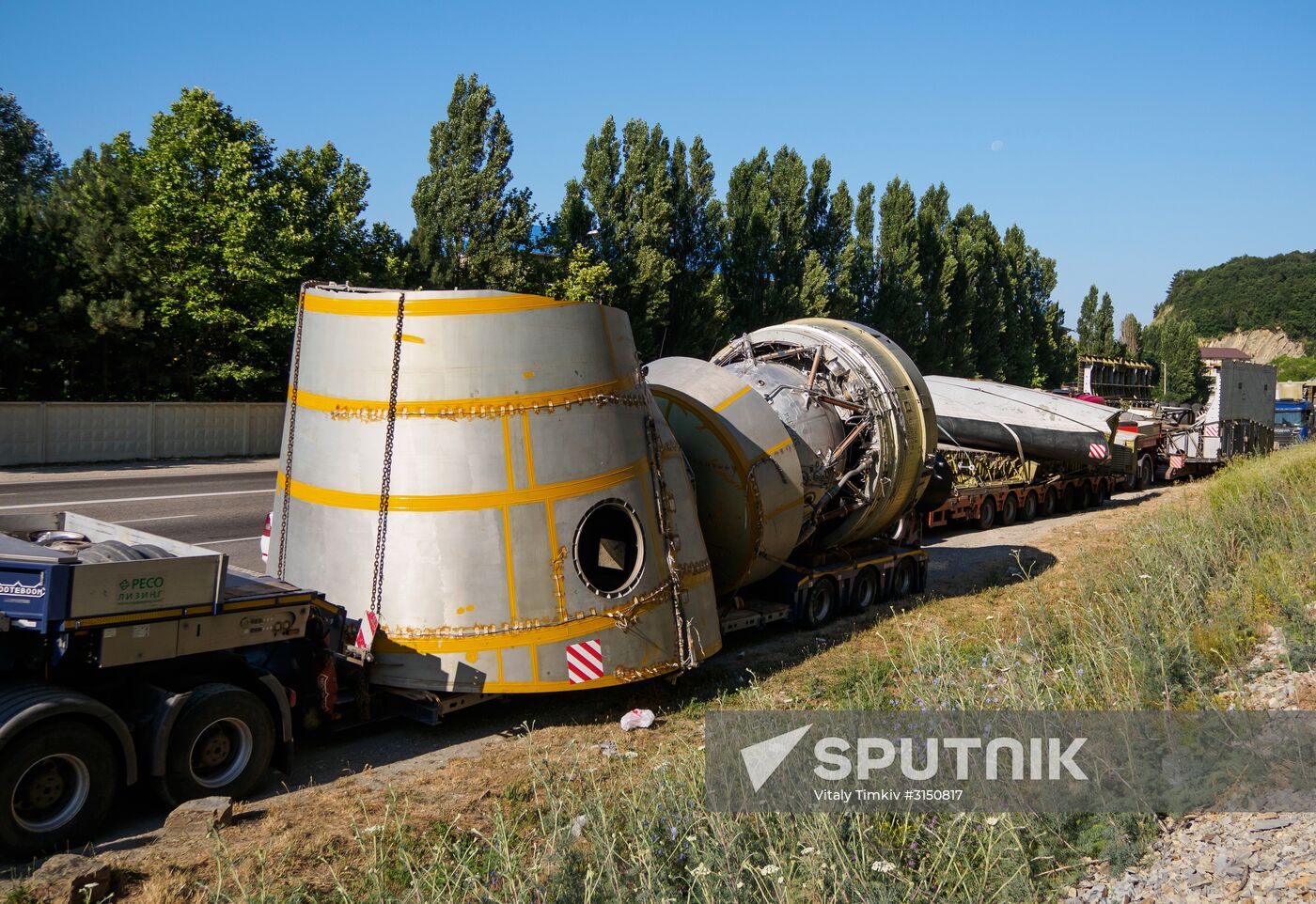 Model of Buran spacecraft arrives in Krasnodar Territory