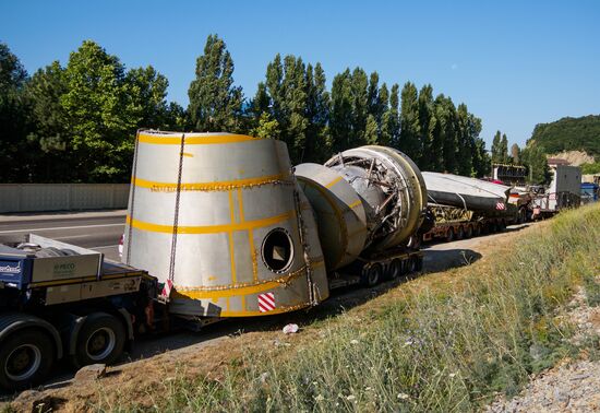 Model of Buran spacecraft arrives in Krasnodar Territory