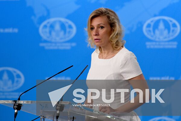 Briefing by Russian Foreign Ministry Spokesperson Maria Zakharova