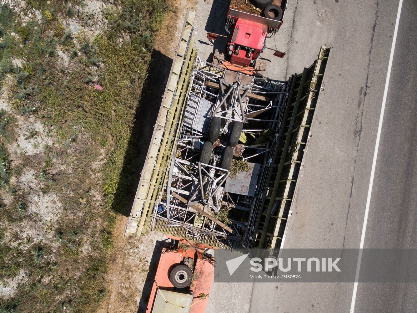 Model of Buran spacecraft arrives in Krasnodar Territory